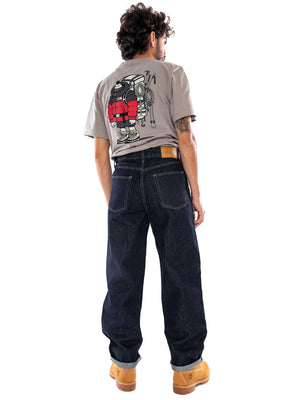 Only & Sons ONSFADE Loose DB Rinse 6440 AZ9 DNM NOOS - Jeans Uomo Blu Scuro 22036440 4887116 ONLY & SONS 