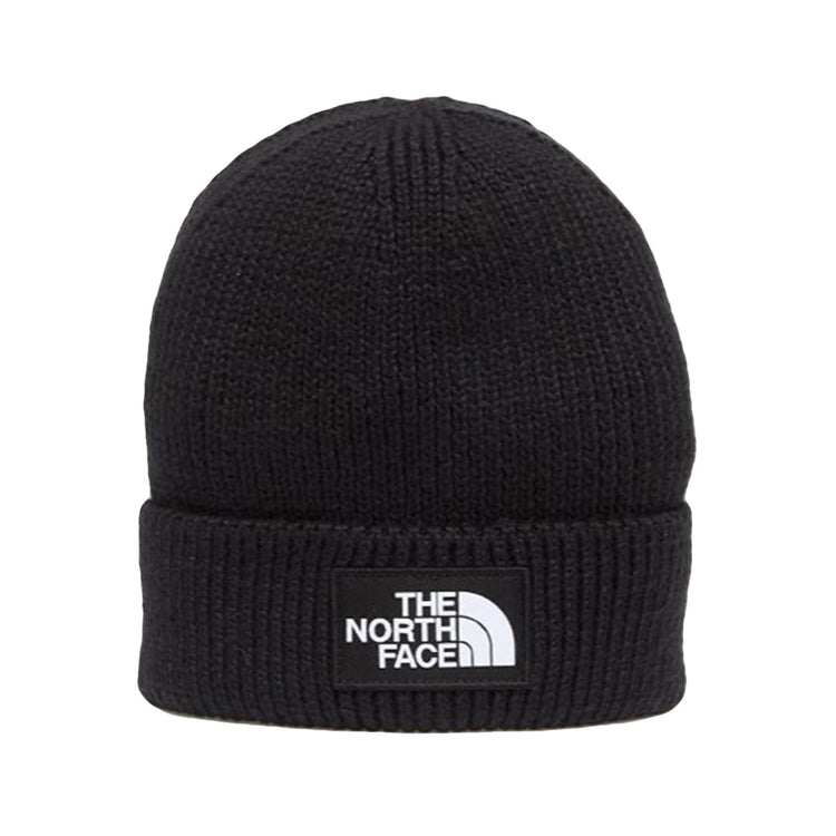 TNF Logo Box Cuffed Beanie Black - Berretto Nero NF0A8CHE JK31 THE NORTH FACE 