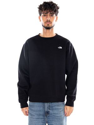 M ESS SD RLX CREW TNF BLACK - Felpa Uomo Nera NF0A8DP7 JK31 THE NORTH FACE 