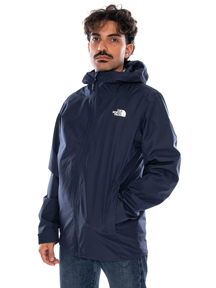 THE NORTH FACE M QUEST TRICLIMATE SUMMIT NAVY / STONE - Giacca con Cappuccio e Zip Uomo Blu NF0A8G0S V0Y1 THE NORTH FACE 