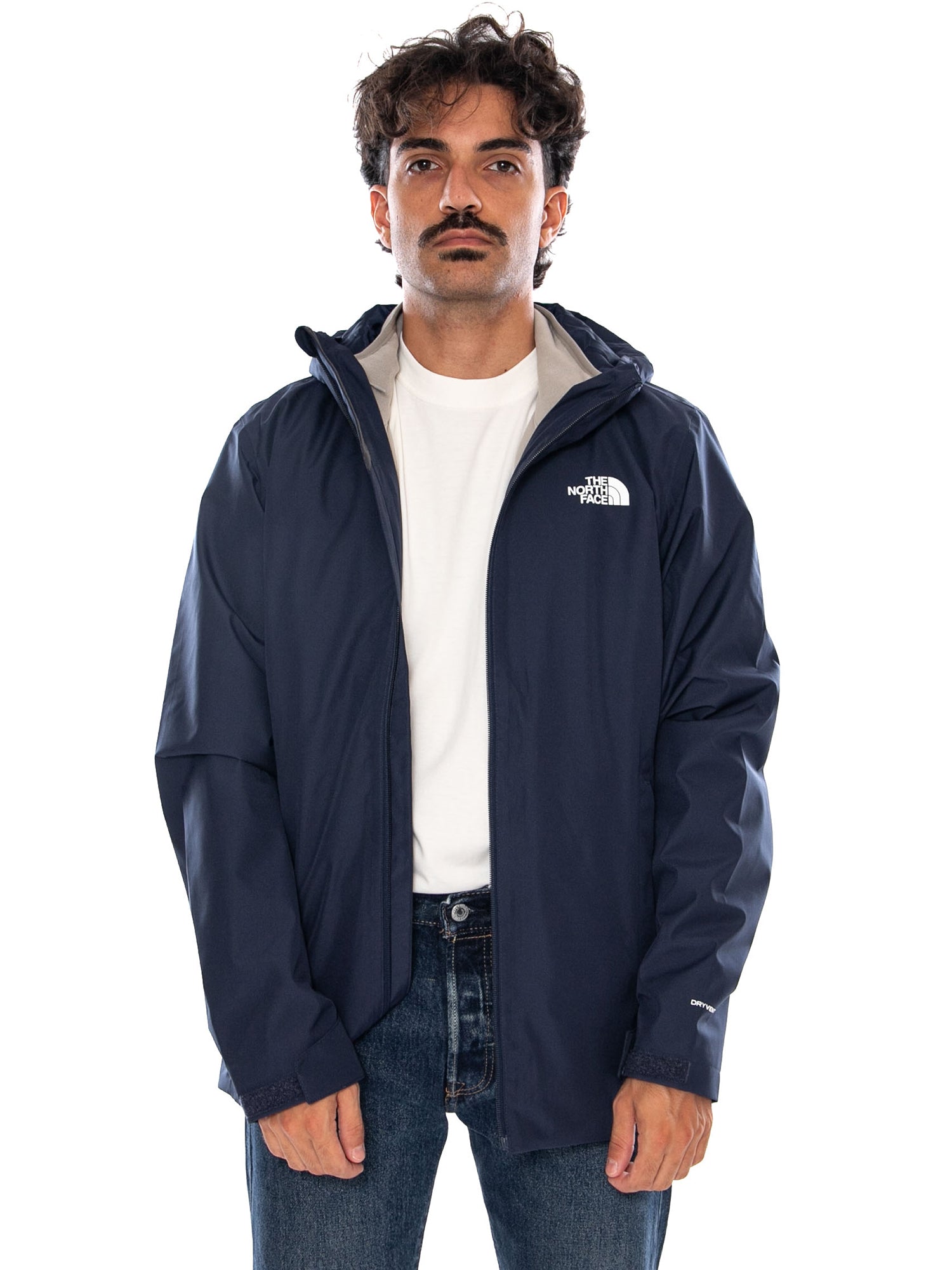 THE NORTH FACE M QUEST TRICLIMATE SUMMIT NAVY / STONE - Giacca con Cappuccio e Zip Uomo Blu NF0A8G0S V0Y1 THE NORTH FACE 