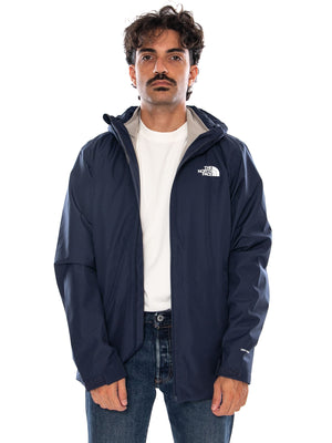 THE NORTH FACE M QUEST TRICLIMATE SUMMIT NAVY / STONE - Giacca con Cappuccio e Zip Uomo Blu NF0A8G0S V0Y1 THE NORTH FACE 