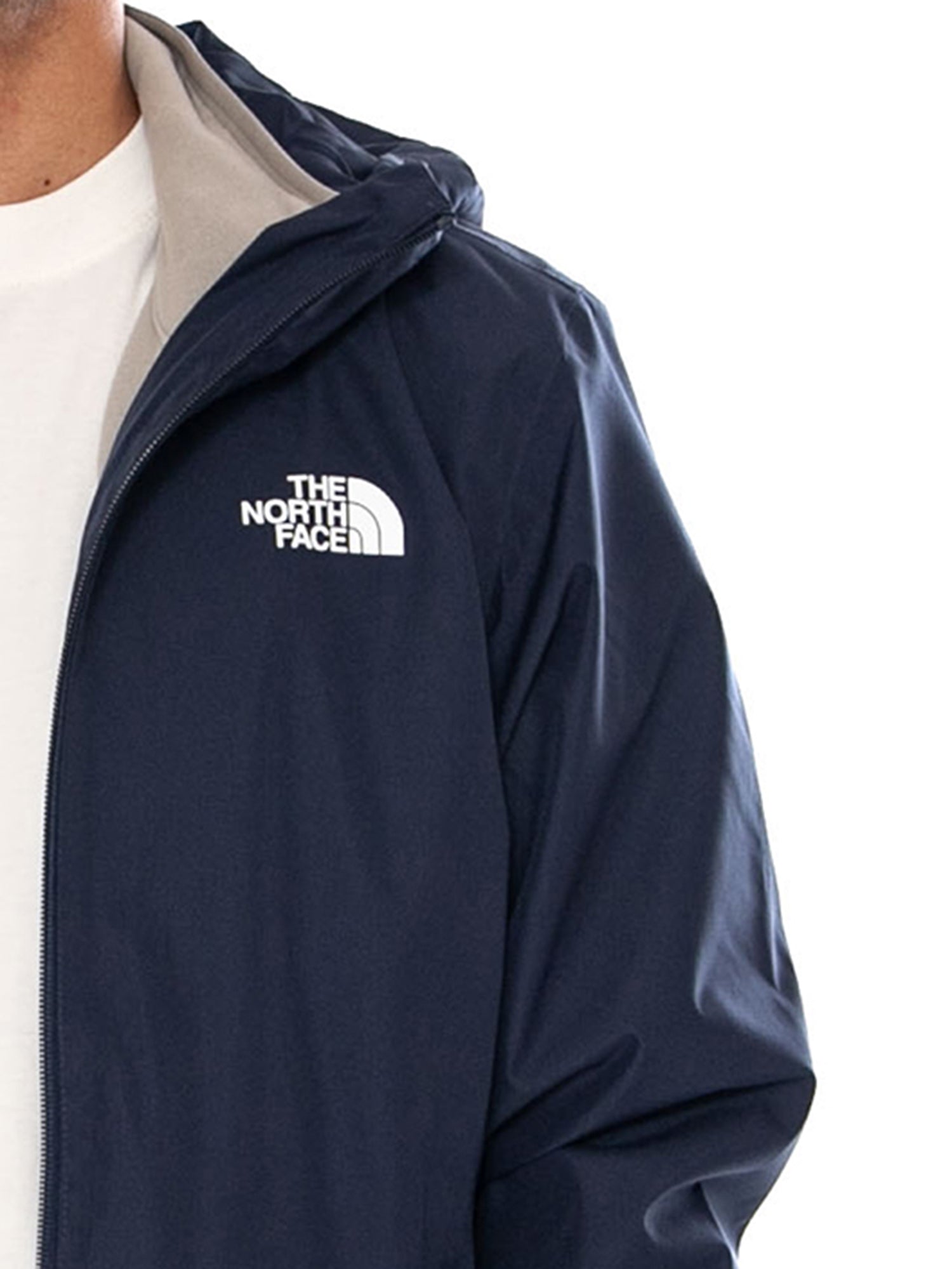 THE NORTH FACE M QUEST TRICLIMATE SUMMIT NAVY / STONE - Giacca con Cappuccio e Zip Uomo Blu NF0A8G0S V0Y1 THE NORTH FACE 