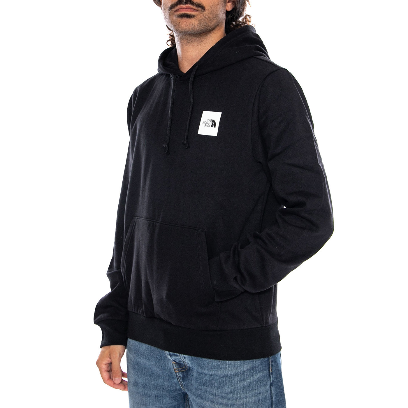 M BOX HD REG HD TNF BLACK - Felpa con Cappuccio Uomo Nera NF0A8JAX JK31 THE NORTH FACE 