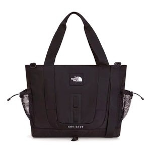 HOT SHOT TOTE STONE TNF BLACK - Borsa Tote Nera NF0A8JCF JK31 THE NORTH FACE 