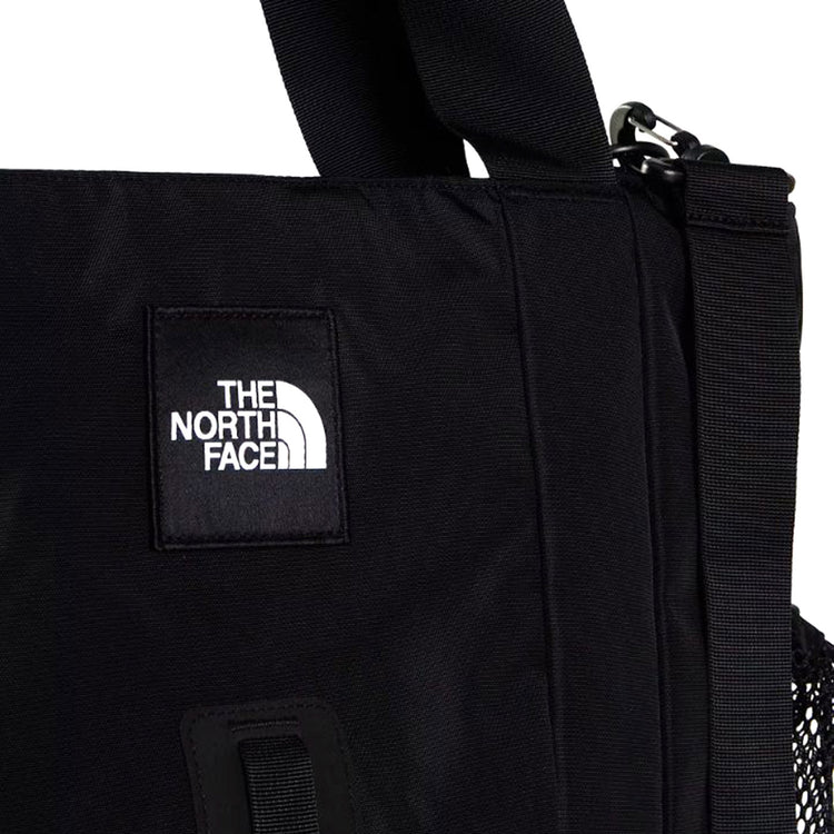 HOT SHOT TOTE STONE TNF BLACK - Borsa Tote Nera NF0A8JCF JK31 THE NORTH FACE 