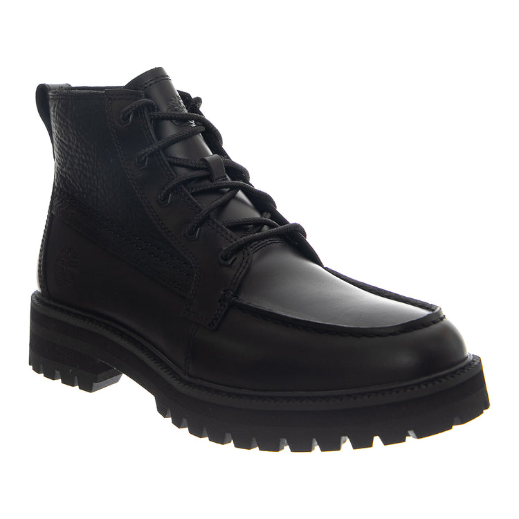 Britton Drive Mid Boot Black Full Grain - Stivaletti Uomo Neri TB0A2MUQ W021 TIMBERLAND 