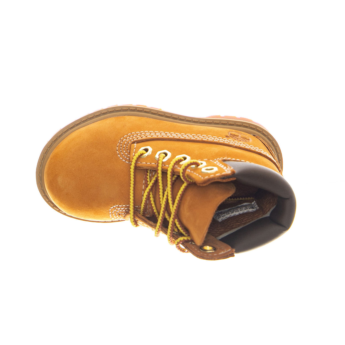 Timberland Toddler Premium 6 Inch Boot Wheat - Stivaletti per Bimbi Piccoli Marrone<BR/><BR/> TB112809 7131 TIMBERLAND 