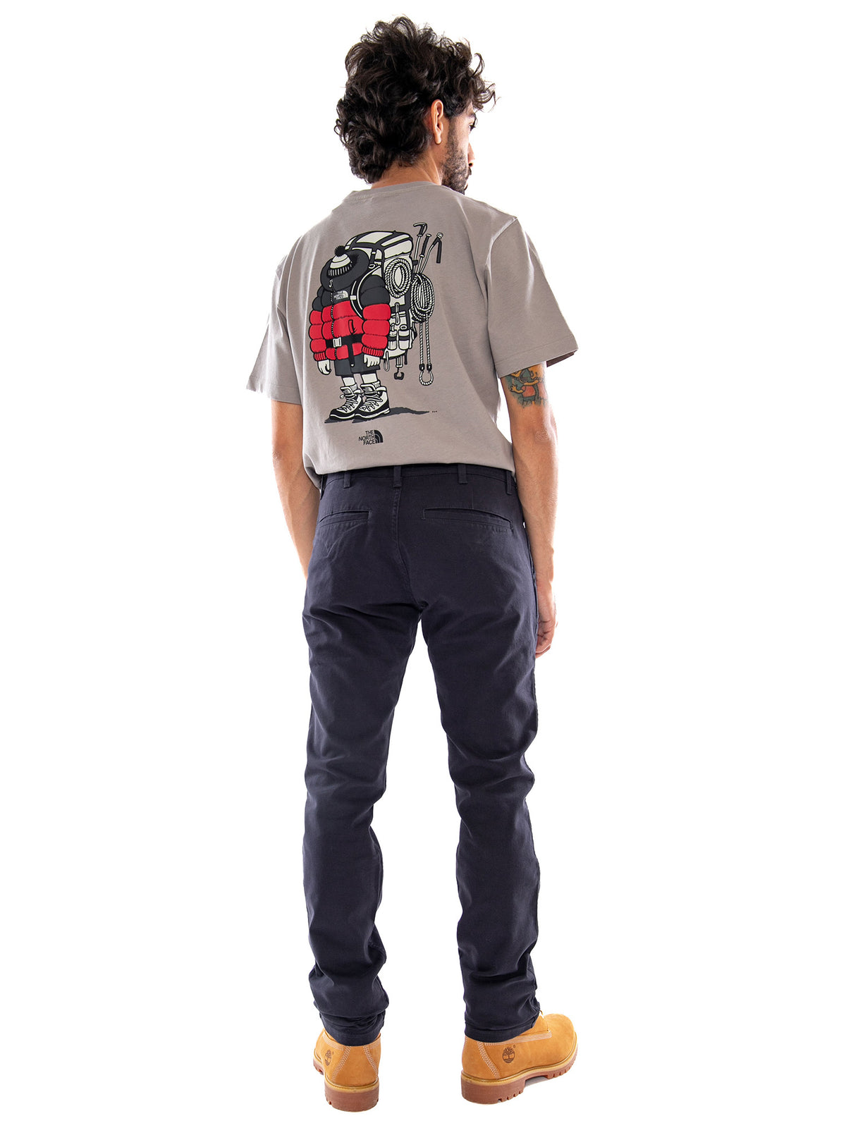 Wrangler Regular Chino Dark Navy - Pantaloni Chino Uomo Blu Scuro 112371030 BL WRANGLER 