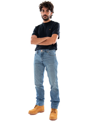 Wrangler Greensboro Blue - Jeans Uomo Blu 112377801 BL WRANGLER 