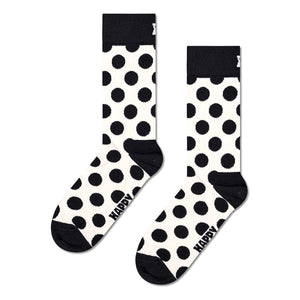 Big Dot Sock White - Calzini Multicolore P001587-WHITE . HAPPY SOCKS 