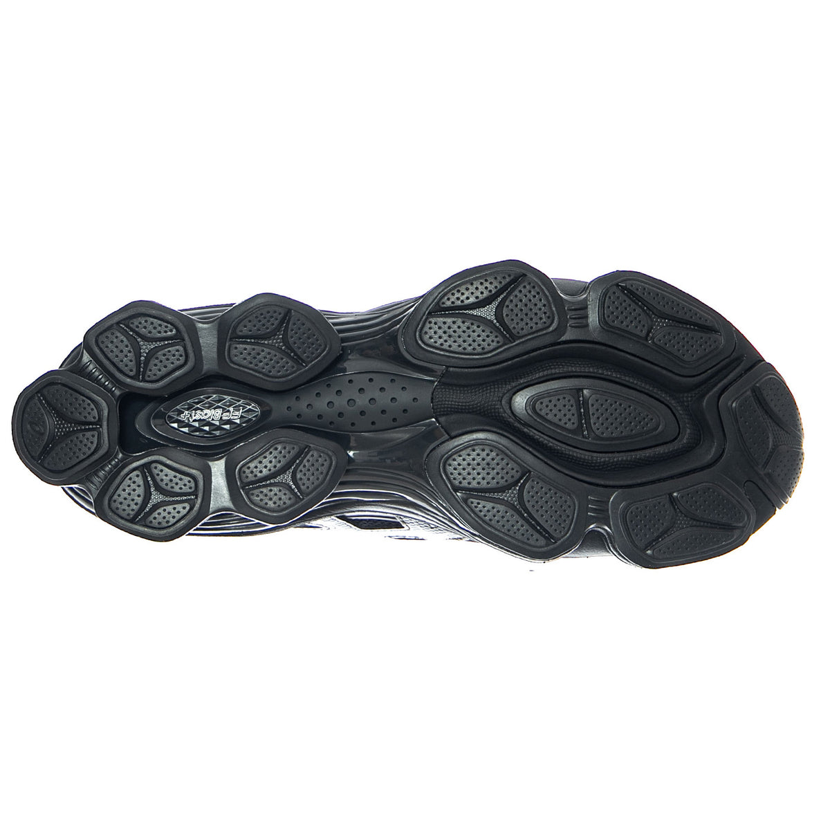GEL-Kinetic Fluent - Black / Graphite Grey - Scarpe Stringate Uomo Nere 1203A591-003 BLACK/GRAPHITE GREY ASICS 