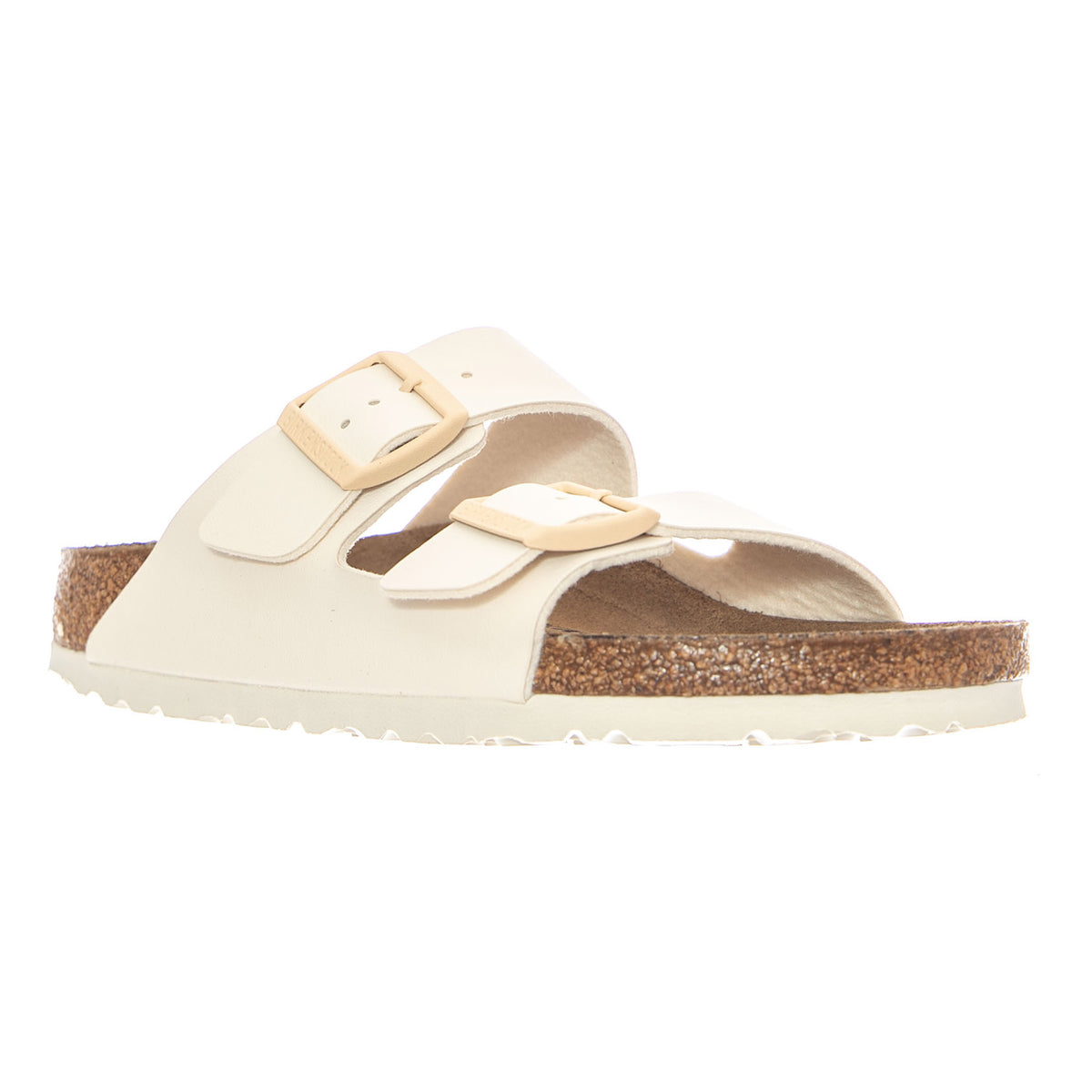 Arizona Birko Flor Narrow Fit Eggshell - Sandali Donna Bianchi 1027339 EGL BIRKENSTOCK 