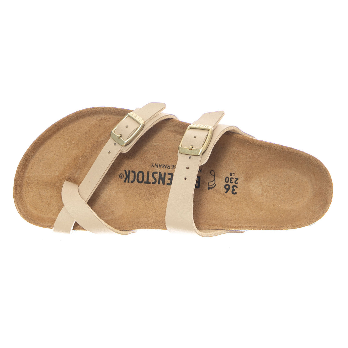 Mayari Birko Flor regular Fit Sandcastle - Sandali Donna Beige 1029811 SDL BIRKENSTOCK 