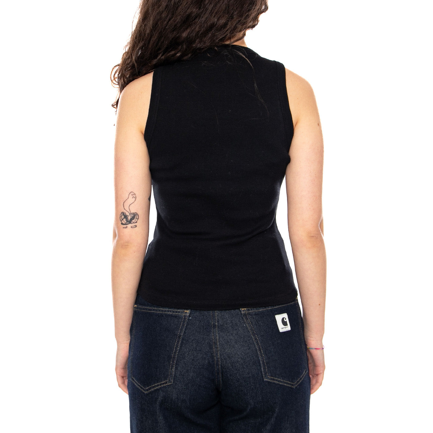 W' Philips T-Shirt - Canotta Donna Nera I034624 89XX CARHARTT WIP 