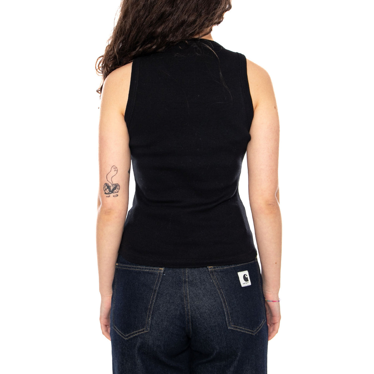 W' Philips T-Shirt - Canotta Donna Nera I034624 89XX CARHARTT WIP 
