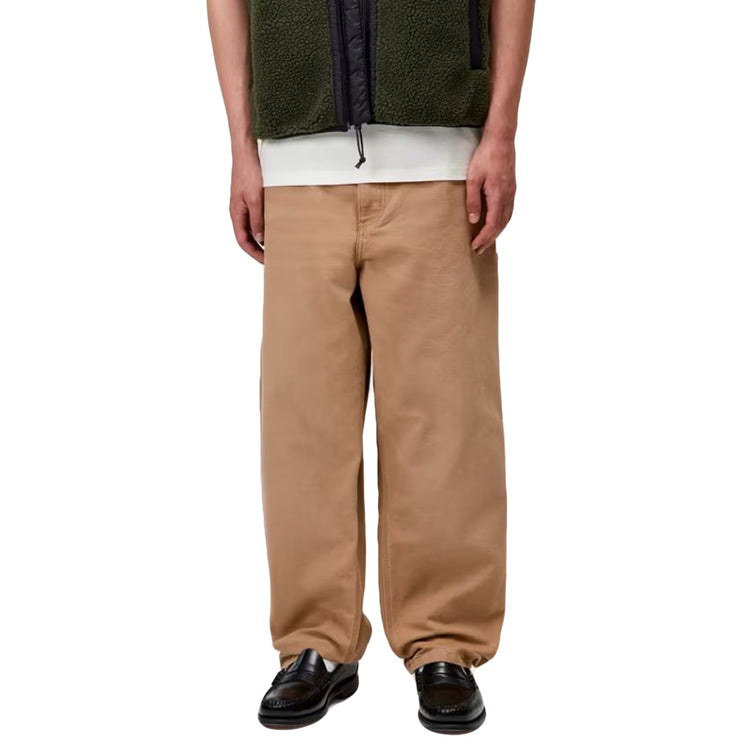 SINGLE KNEE PANT HAMILTON BROWN, STONE CANVAS - Pantaloni Larghi Uomo Beige I034798 HZ4O CARHARTT WIP 