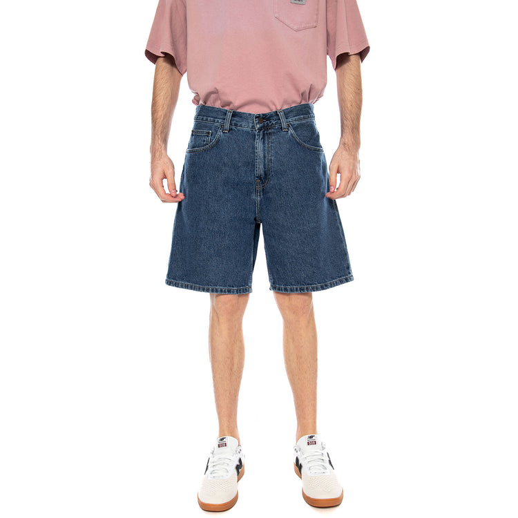 Nolan Short Blue - Bermuda Denim Jeans Uomo Blu I034869 0160 CARHARTT WIP 