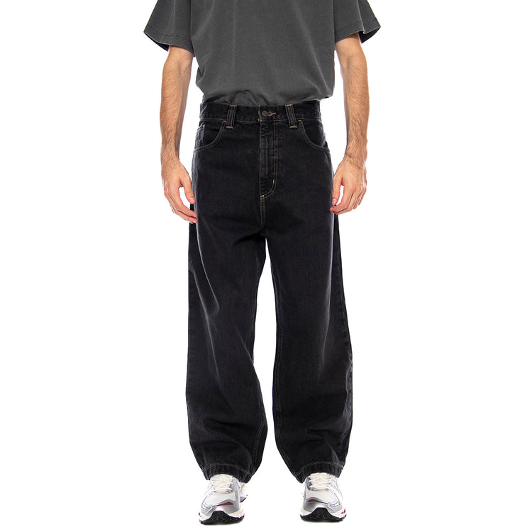 Brandon Pant Jeans Black Stone Washed - Pantaloni Uomo Neri I035893 8906 CARHARTT WIP 