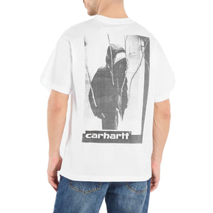 S/S ARCHIVE SCRIPT T-SHIRT WHITE - Maglietta Girocollo Uomo Bianca I036001 02XX CARHARTT WIP 