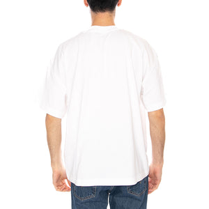 S/S DECONSTRUCTED LABEL T-SHIRT - Maglietta Girocollo Uomo Bianca I036008 02XX CARHARTT WIP 