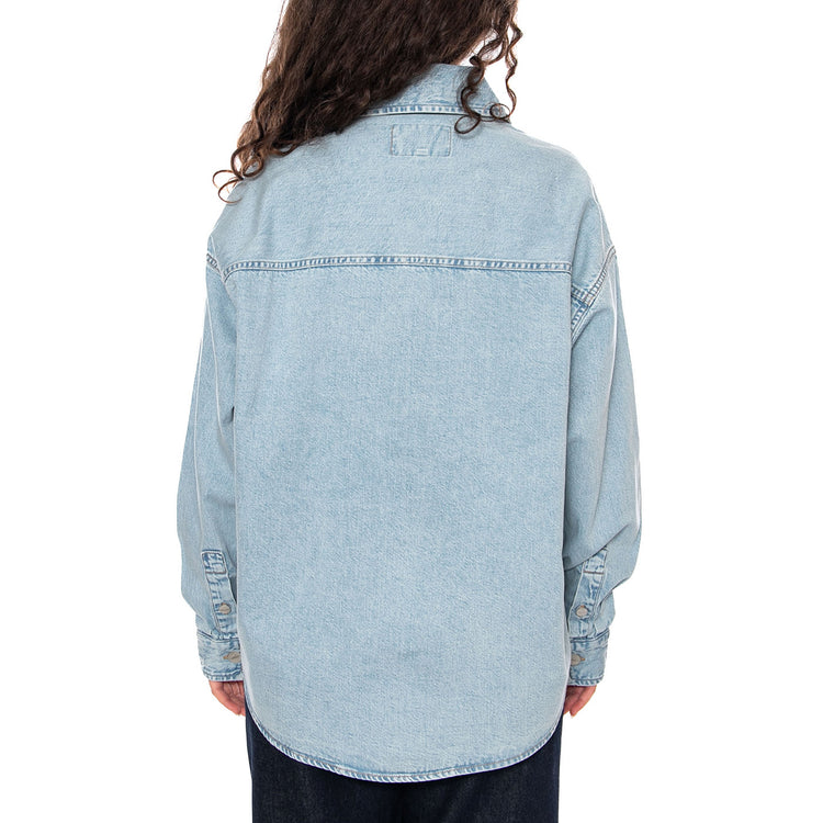 W' Alta Shirt Jacket Blue - Camicia Donna Blu I036232 0112 CARHARTT WIP 
