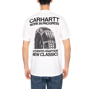 S/S SEAN HAMILTON 03 T-SHIRT - Maglietta Girocollo Uomo Bianca I036270 02XX CARHARTT WIP 