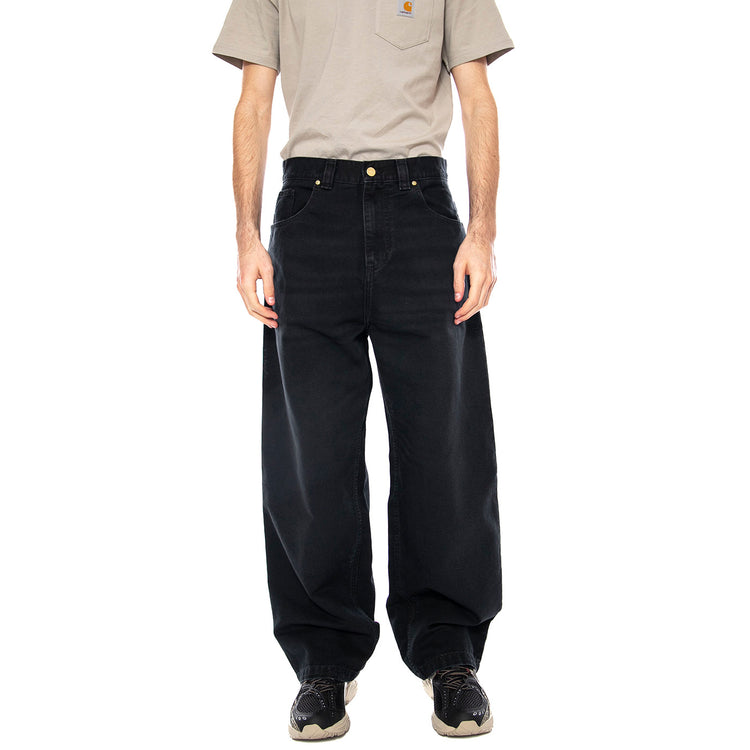 Brandon Pant Black - Pantaloni Uomo Neri I036311 89B7 CARHARTT WIP 