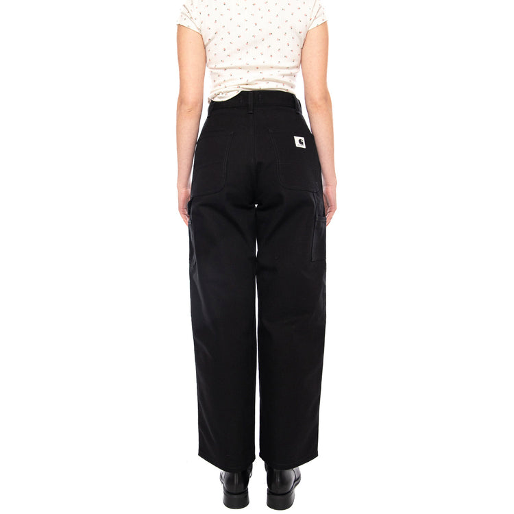 W' Brandon Single Knee Pant Black - Pantaloni Donna Neri I036322 8901 CARHARTT WIP 