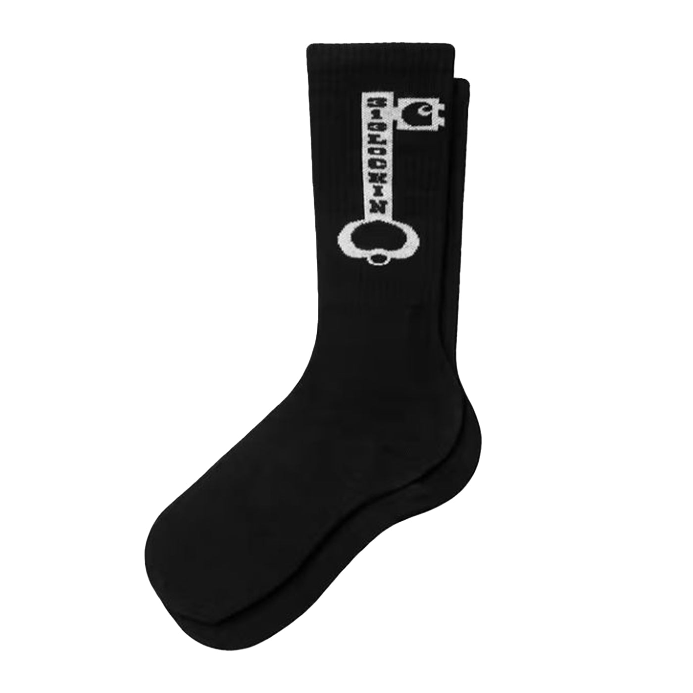 LOCKED SOCKS BLACK - Calzini Neri I036360 0D2XX CARHARTT WIP 