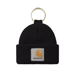 Mini Watch Hat Keychain Black - Portachiavi Nero I036420 89XX CARHARTT WIP 