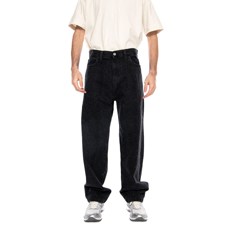 Snake Landon Pant Black - Pantaloni Uomo Neri I036589 3R260 CARHARTT WIP 