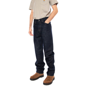 Aaron Pant Blue - Pantaloni Uomo Blu I036728 0102 CARHARTT WIP 