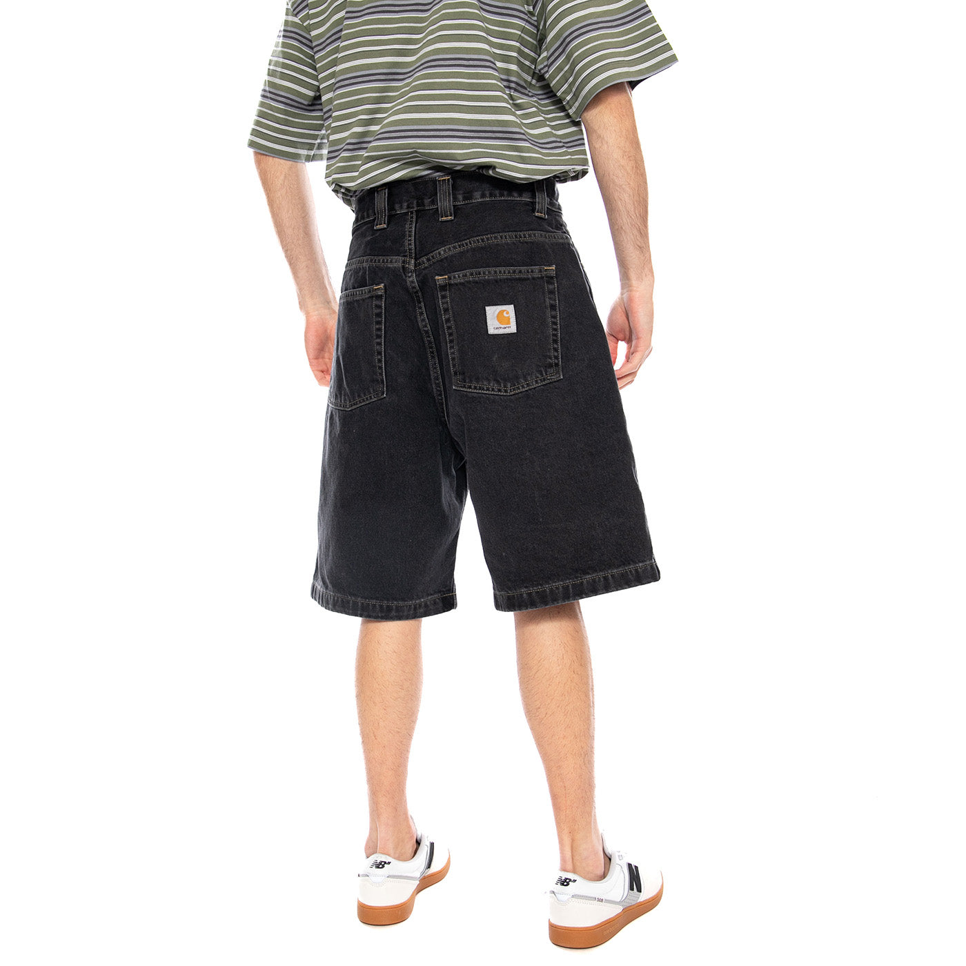 Brandon Short Black - Bermuda Uomo Neri I037161 8906 CARHARTT WIP 