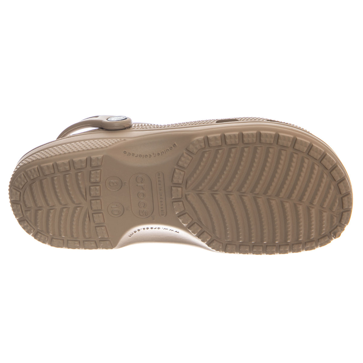 Classic Sabot Unisex Brown - Sandali Uomo / Donna Marroni CR.10001 TAUP CROCS 