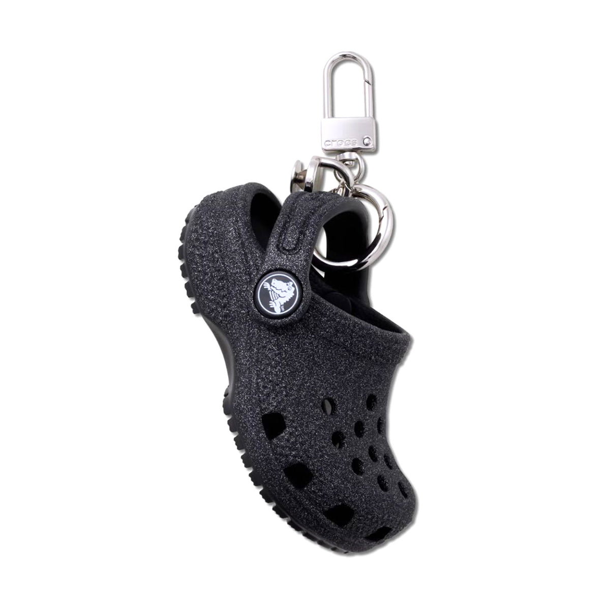 Classic Glitter Clog Bag Charm - Portachiavi Crocs Multicolore CR.213198 BLK CROCS 