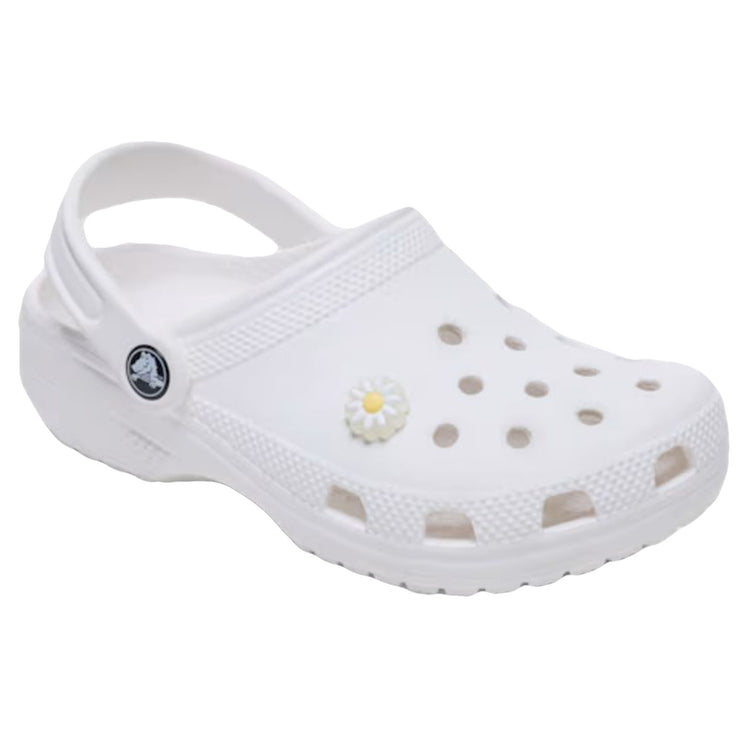 Tiny Darling Daisy - Charm per Calzature Crocs Bianco / Giallo CR.5807 JIB UCOL CROCS 