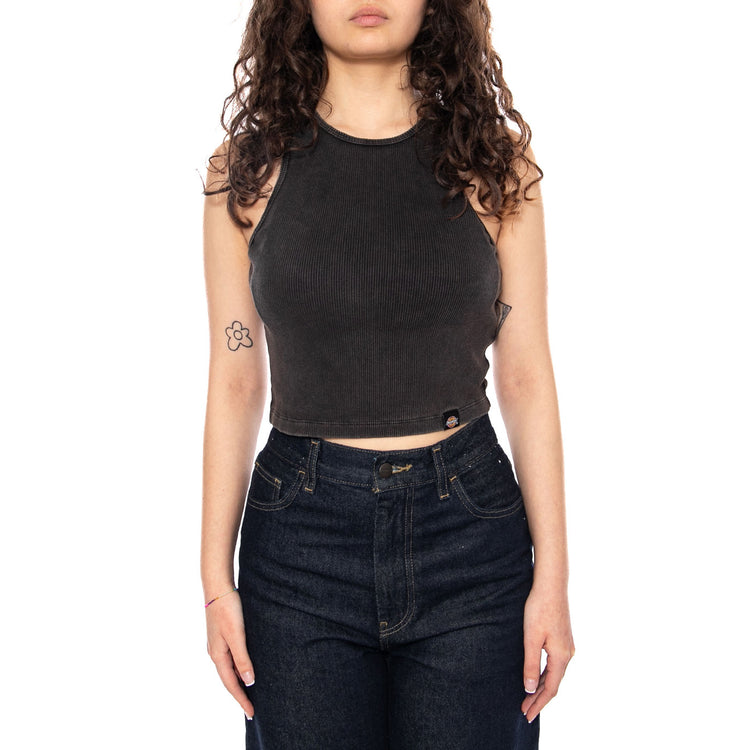 PLENTYWOOD GD VEST W - Canotta Donna Nera DK0A4Z9D BLK1 DICKIES 