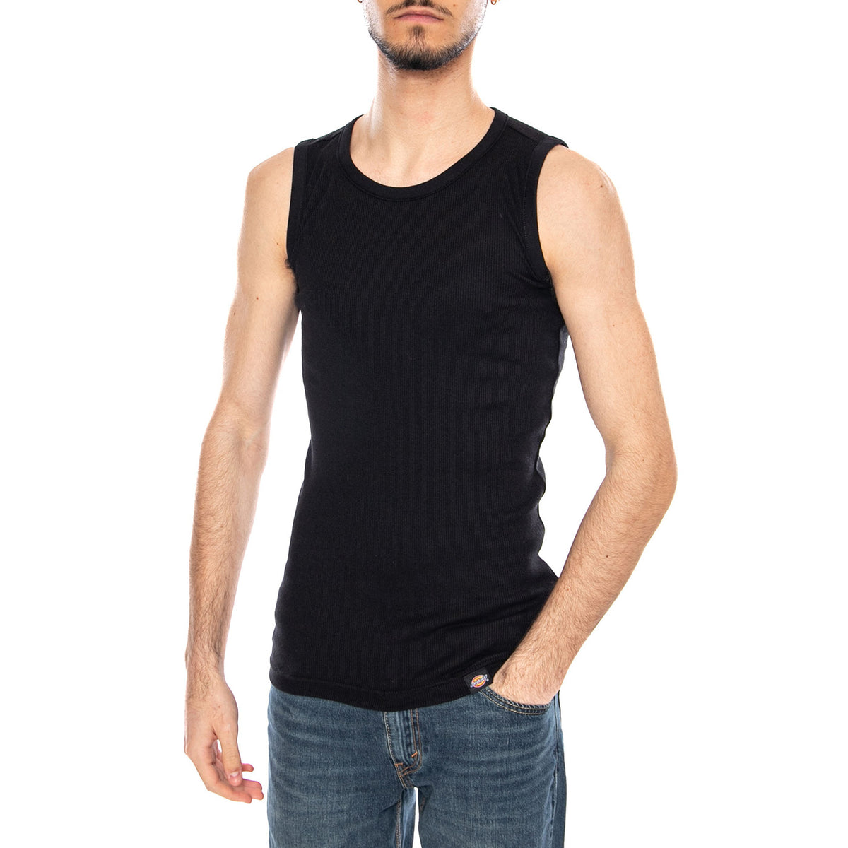Amsterdam 3 Pack Vest Black - Canotta Uomo Nera DK0A4Z B2BLK1 DICKIES 