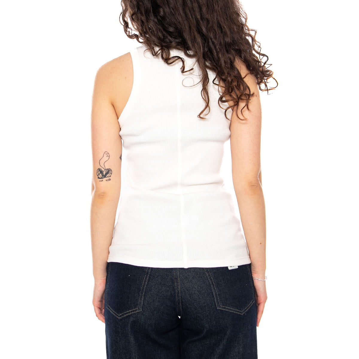 Canotta S/M White Tank - Canotta Donna Bianca TF5388 70V LACOSTE 