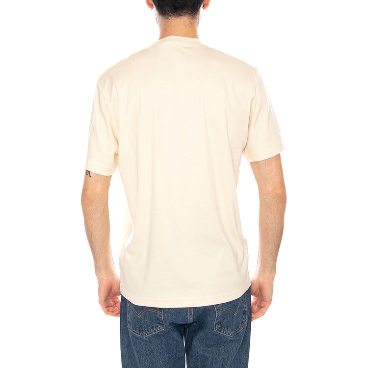 T-SHIRT ECRU - Maglietta Lacoste Girocollo Uomo Ecru TH5931 056 LACOSTE 