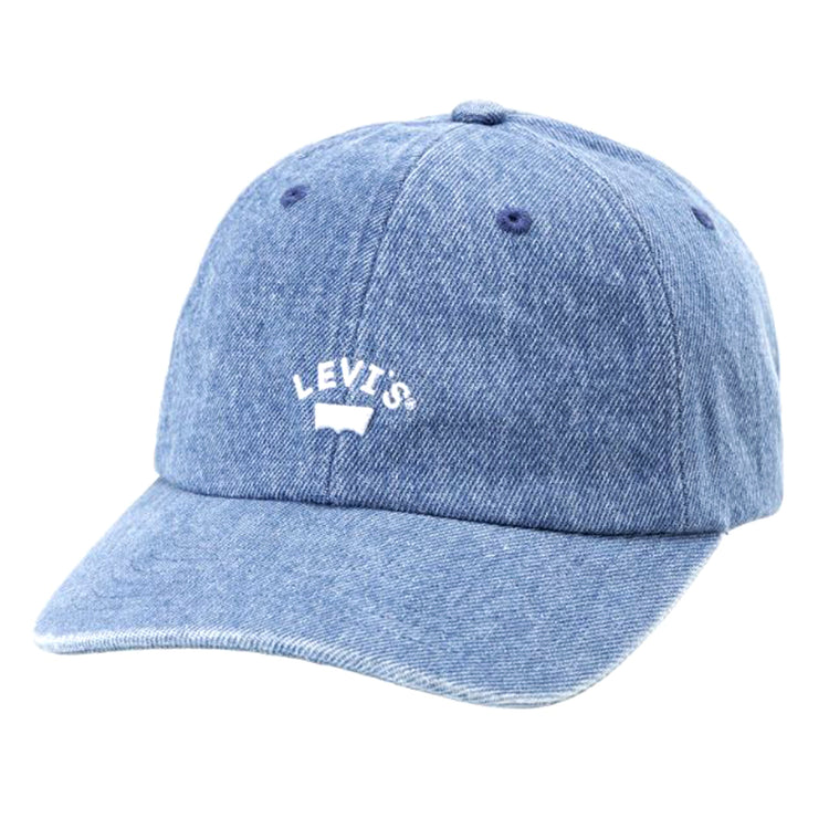 Lazy Girl Logo Cap - Caviar Seersucker - Cappellino con Visiera 000AG 0005 LEVIS 