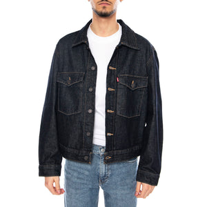 Embarcadero Station JKT - Love Your Smile - Giacca Uomo Blu 0010P-0004 Dark Indigo LEVIS 