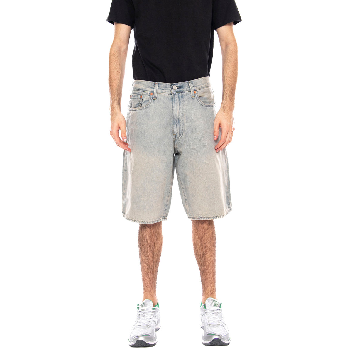478 Baggy Shorts - Alternative Rock - Shorts Uomo Grigio 001JM 0013 LEVIS 