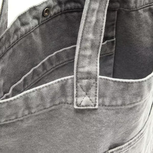 LEVI'S TOTE SUNSHINE EVENING GREY - Borsa Tote Denim Jeans Grigia 005FV-0004 GRY LEVIS 