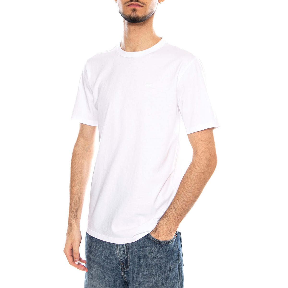 ICON TEE - Bright White - Maglietta Girocollo Uomo Bianca 005GX-0000 White LEVIS 