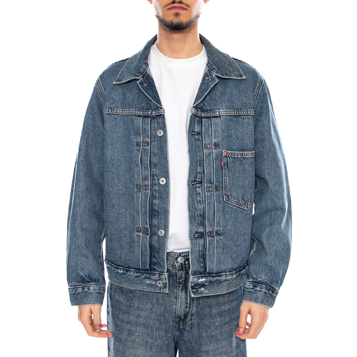Type I Trucker - Dancing Queen Trucker - Giacca Denim Jeans Uomo Blu A3174 0004 LEVIS 