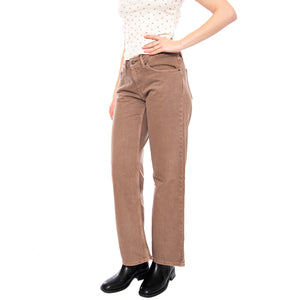 Low Loose - Good Grades Tencel - Pantaloni Donna Marroni A5566 0062 LEVIS 