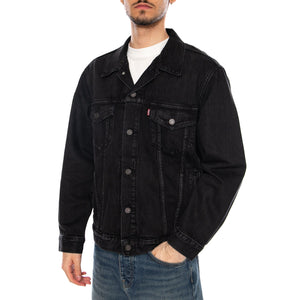 RELAXED TYPE III TRUCKER JACKET BLACK - Giacca Denim Jeans Uomo Nera A57820103 BLK LEVIS 