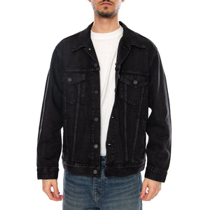 RELAXED TYPE III TRUCKER JACKET BLACK - Giacca Denim Jeans Uomo Nera A57820103 BLK LEVIS 